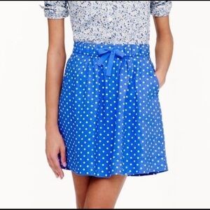 J. Crew Polka Dot Skirt